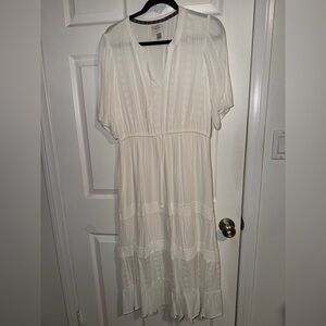Knox Rose Cream Maxi Dress